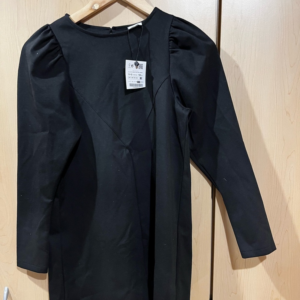 Girls black dress
